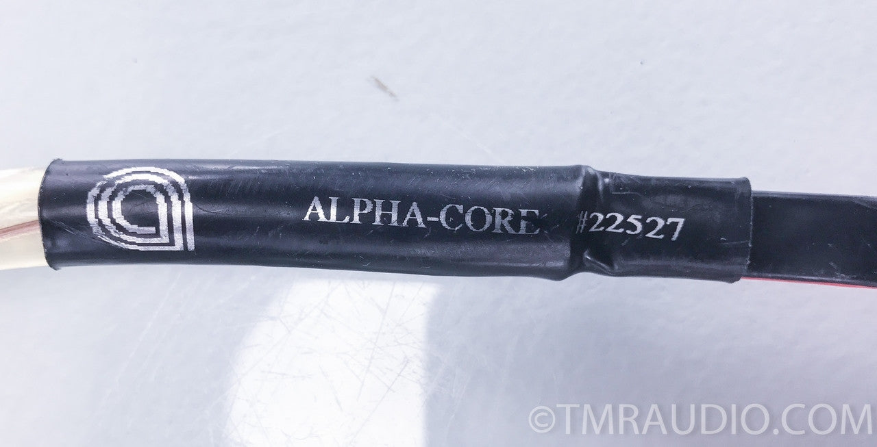 Alpha Core Goertz Python Silver Bi-Wire Speaker Cables
