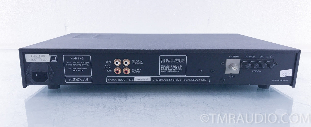 Audiolab 8000T AM / FM Stereo Tuner