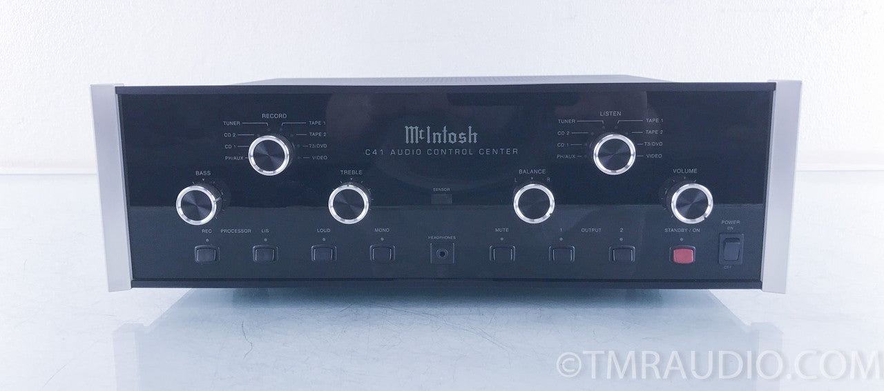 McIntosh C41 Stereo Preamplifier w/ Phono Stage