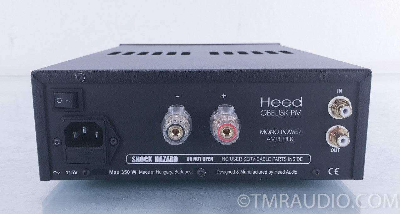 Heed Audio Obelisk PM Monoblock Amplifiers