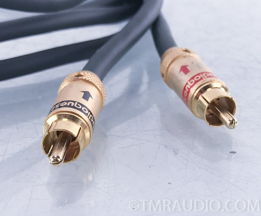 Audioquest Topaz X2 Hyperlitz FPC Copper RCA Interconnects