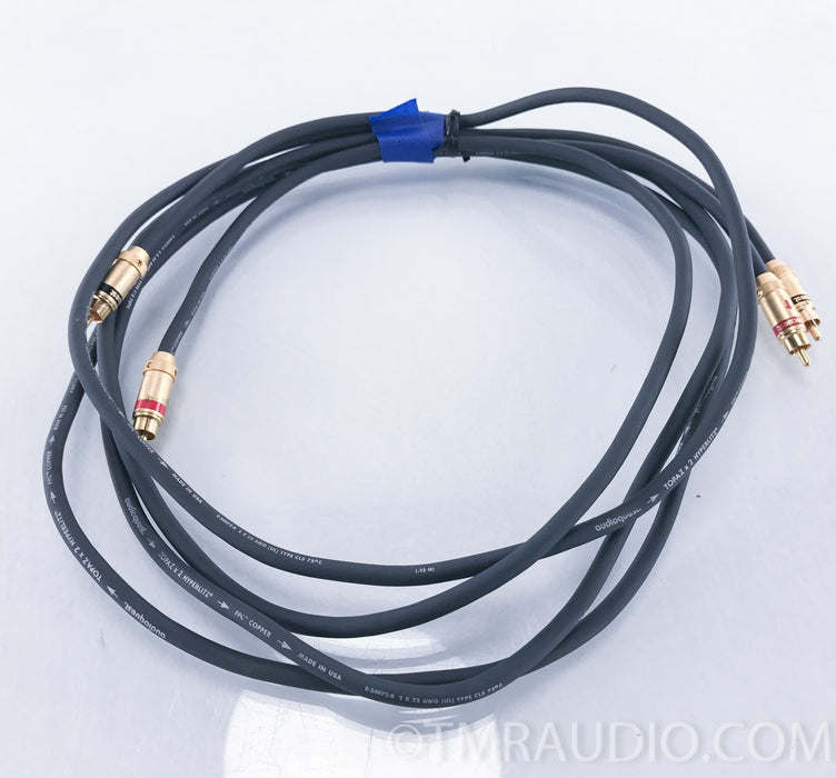 Audioquest Topaz X2 Hyperlitz FPC Copper RCA Interconnects