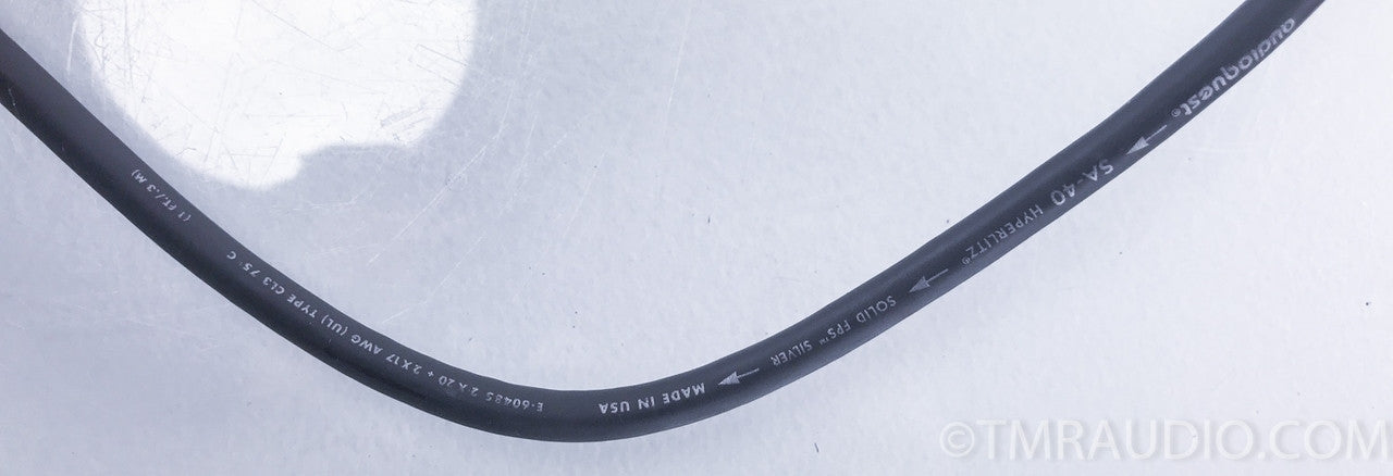 AudioQuest SA-40 Hyperlitz Solid FPS Silver Speaker Cables