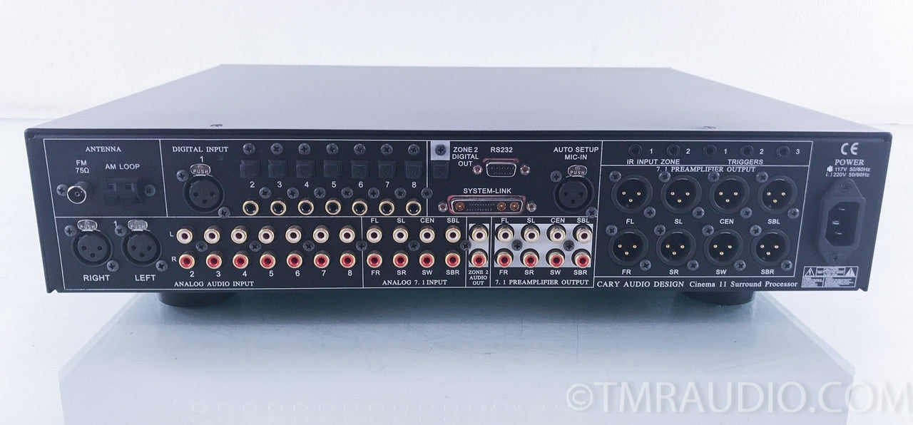 Cary Audio Cinema 11 Surround Preamplifier / Processor
