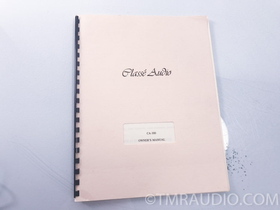 Class Audio CA-200 Stereo Power Amplifier