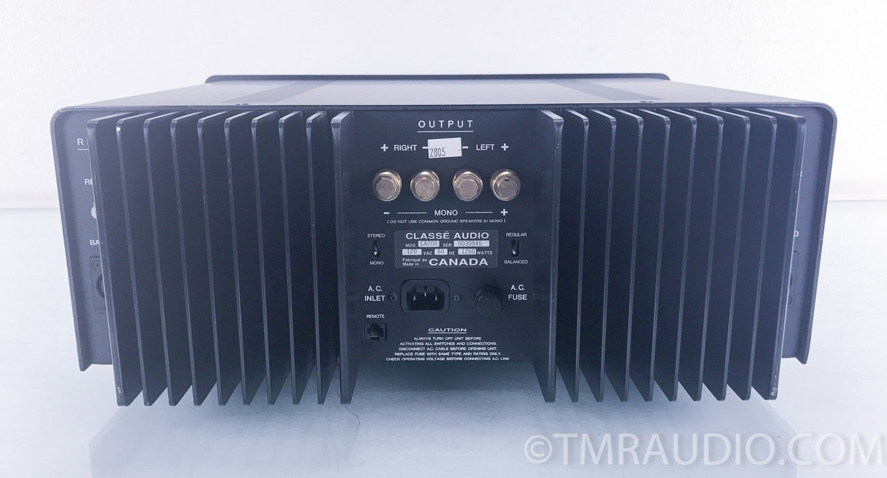 Class Audio CA-200 Stereo Power Amplifier
