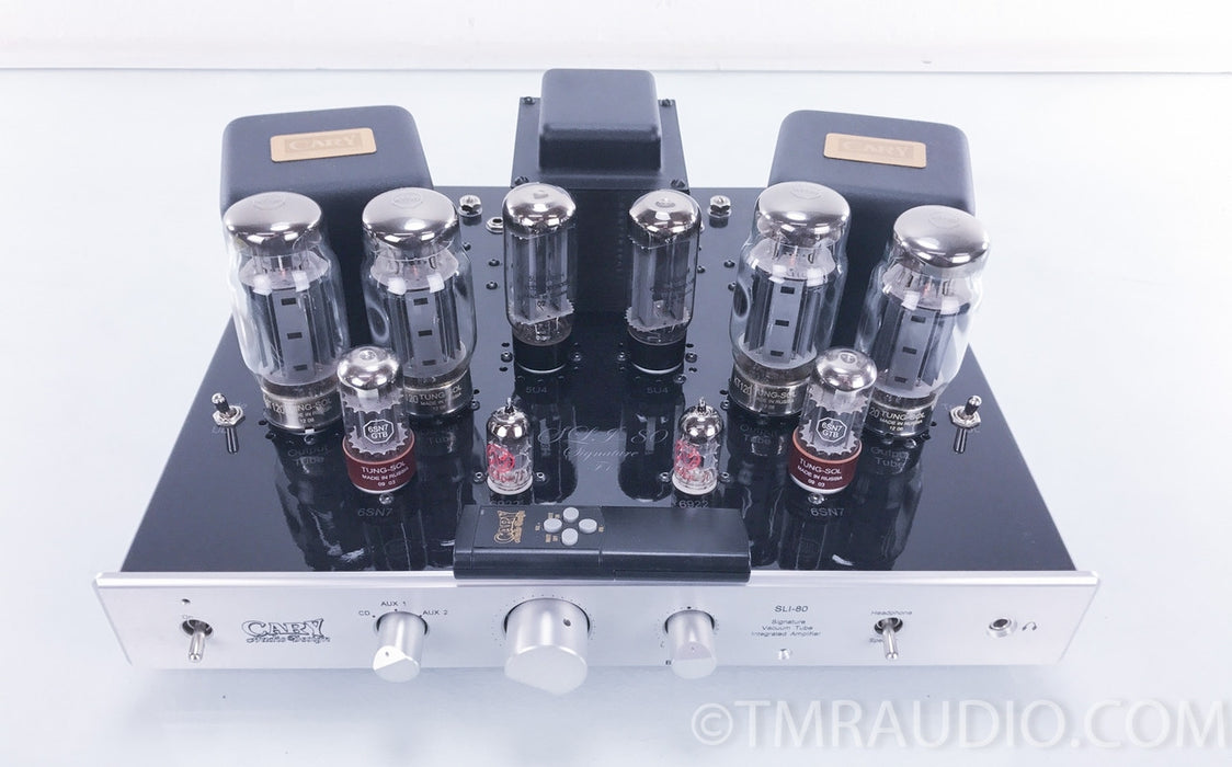 Cary Audio SLI-80 Signature F1 Tube Stereo Integrated Amplifier