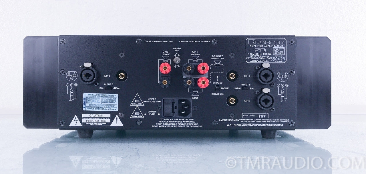 Bryston 5B-ST 3 Channel Power Amplifier 1