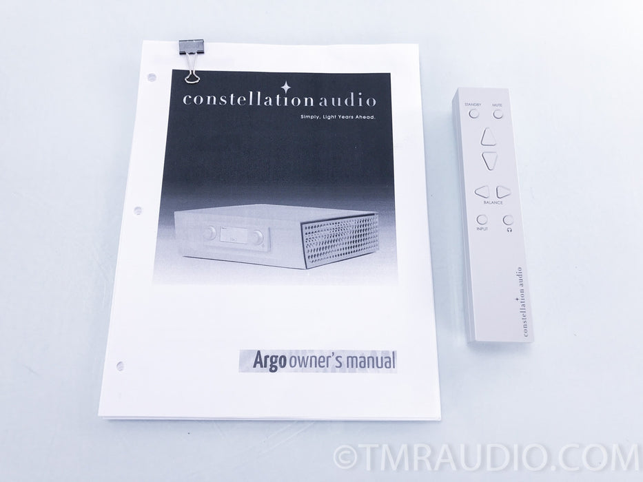 Constellation Audio Argo Stereo Integrated Amplifier
