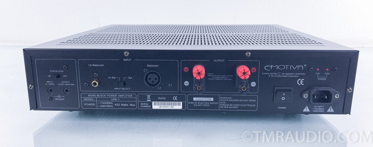 Emotiva UPA-1 Monoblock Power Amplifier