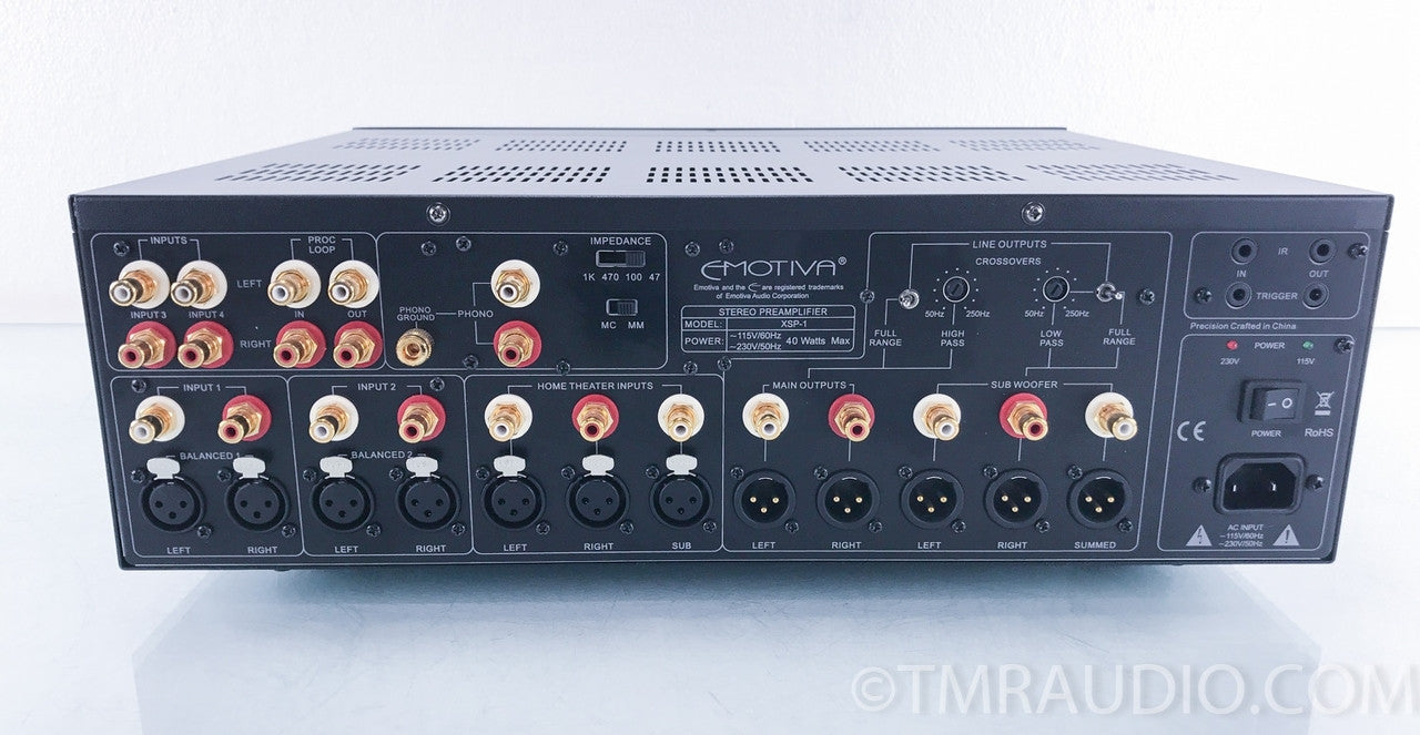 Emotiva XSP-1 Stereo Preamplifier
