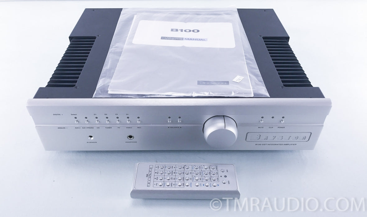 Bryston B100-SST Stereo Integrated Amplifier (Under warranty until 2033)