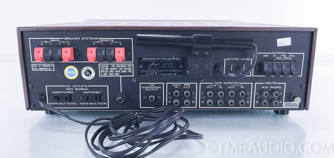Marantz 2275 Vintage AM / FM Stereo Receiver
