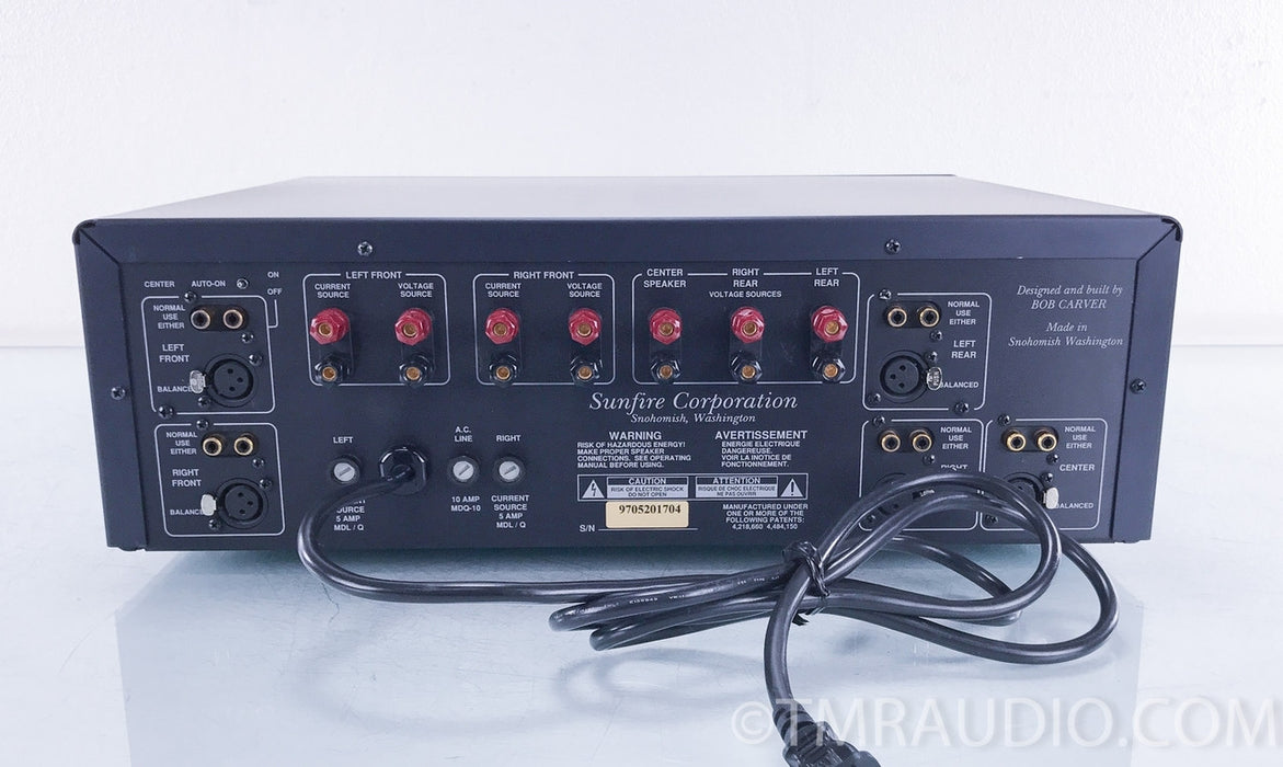 Sunfire Cinema Grand Five Channel Power Amplifier