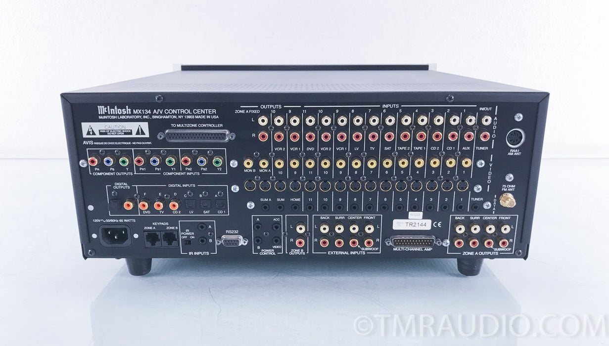 McIntosh MX134 Preamplifier / Processor w/ Tuner