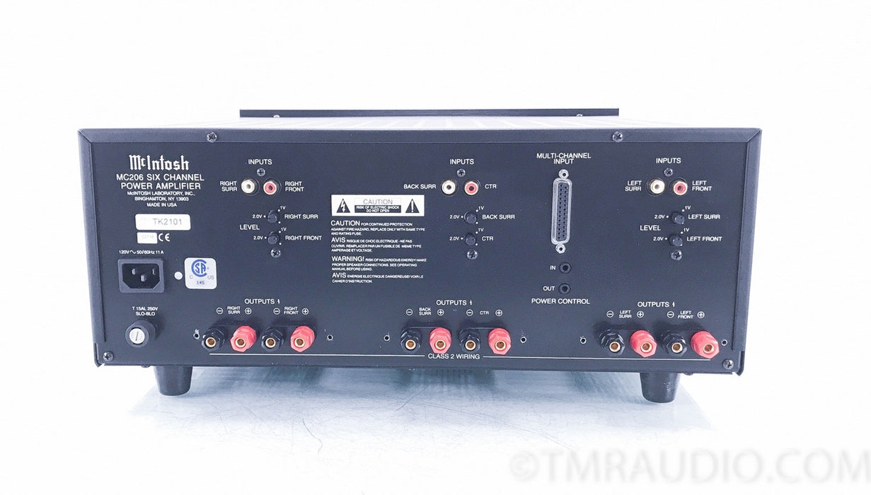 McIntosh MC206 6 Channel Power Amplifier