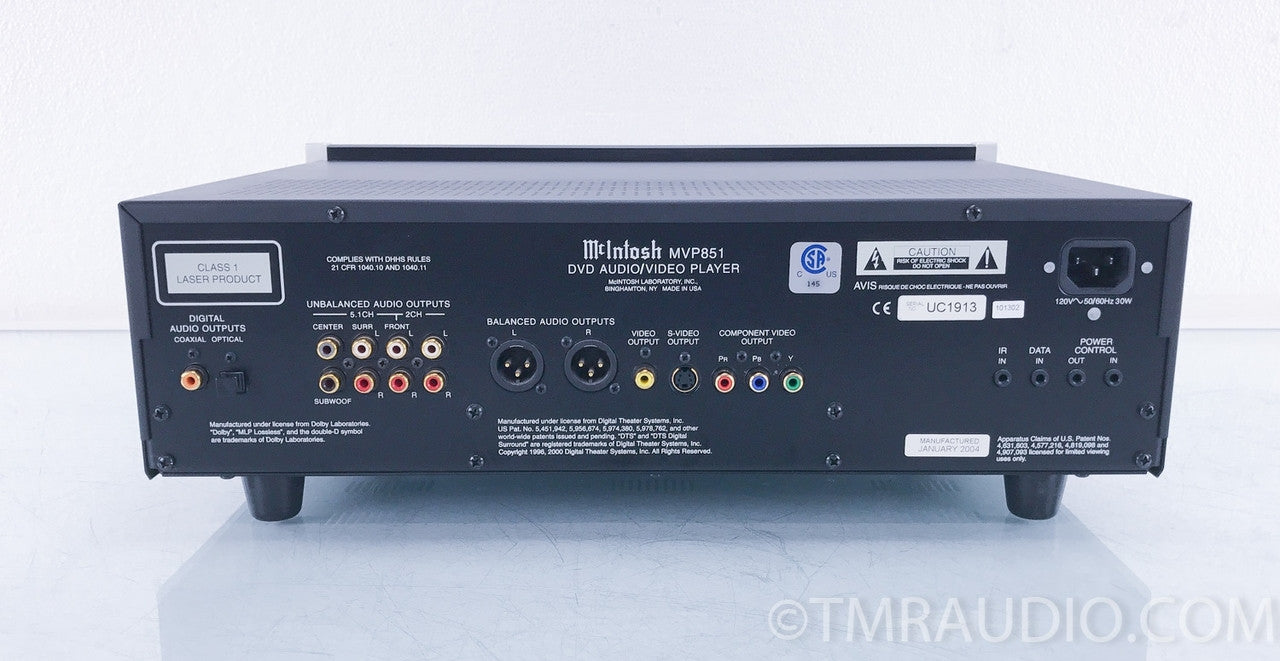 McIntosh MVP851 CD / DVD Player