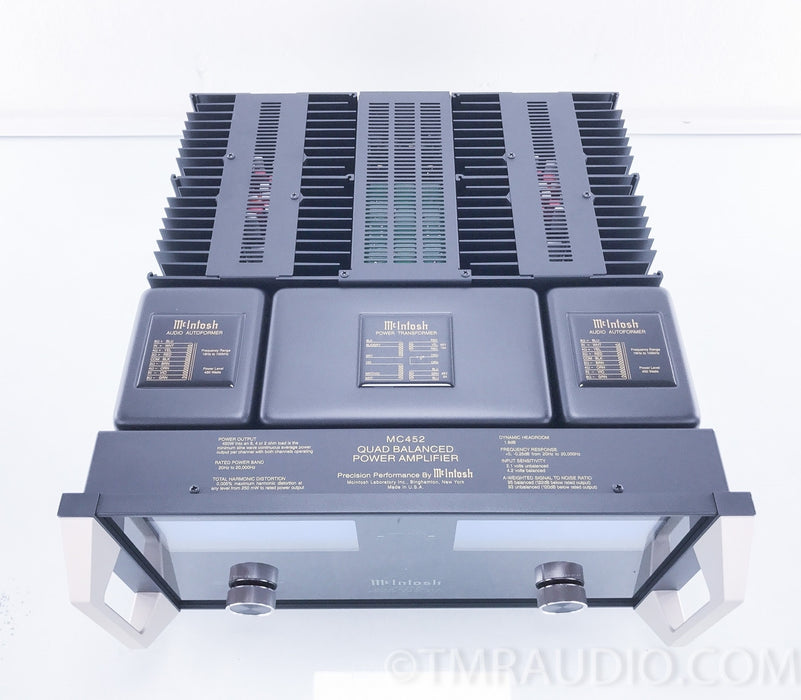 McIntosh MC452 Stereo Power Amplifier
