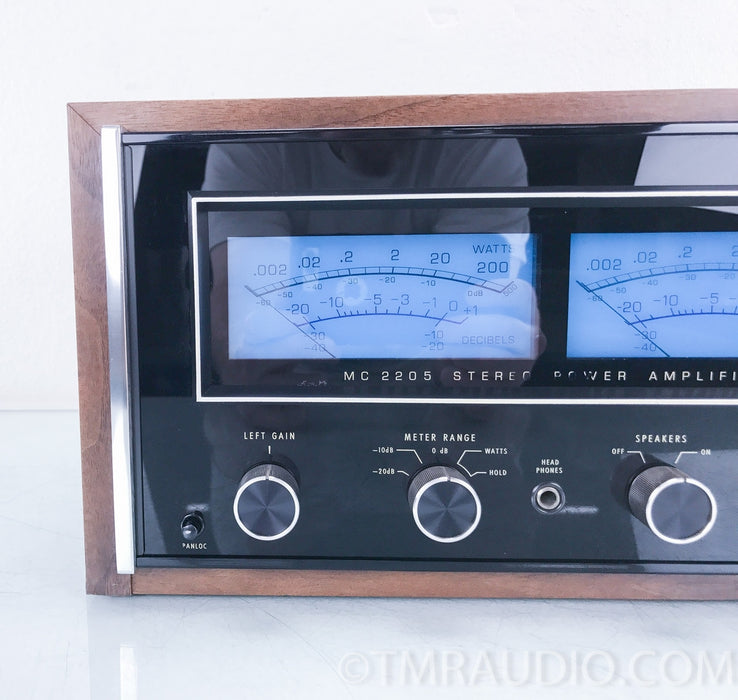 McIntosh MC2205 Vintage Stereo Power Amplifier