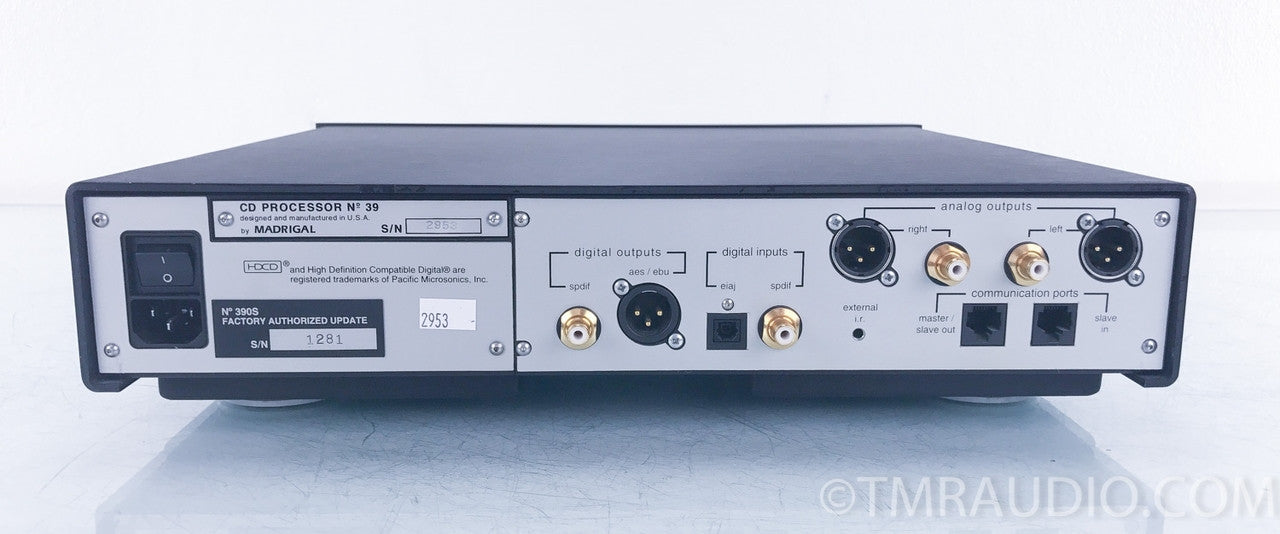 Mark Levinson No. 39 CD Player (Factory Upgraded to 390s)