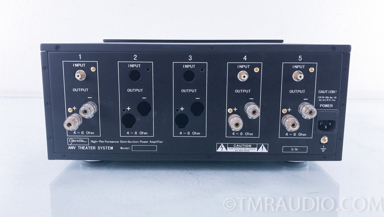 Jaton Operetta AV-5140 3-Channel Modular Power Amplifier