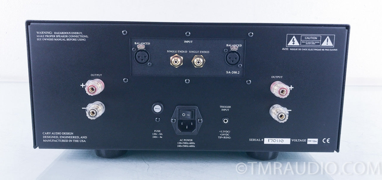 Cary Audio SA-200.2 Stereo Power Amplifier