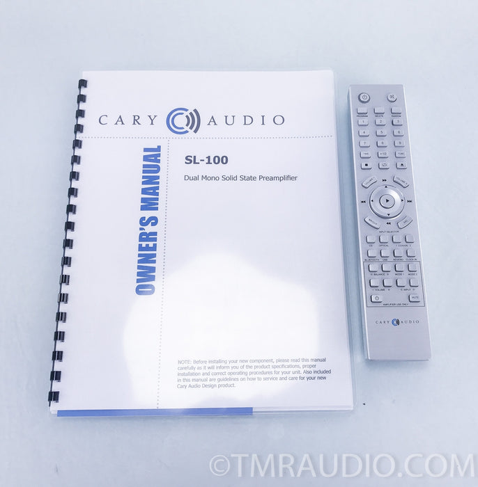 Cary Audio SL-100 Dual Mono Preamplifier