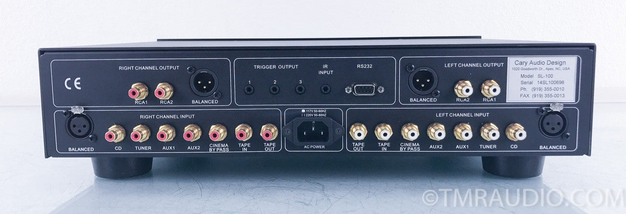 Cary Audio SL-100 Dual Mono Preamplifier