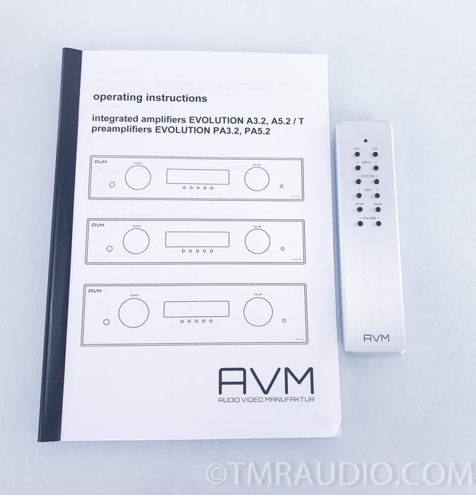 AVM EVOLUTION PA5.2 Tube Preamplifier / Preamp