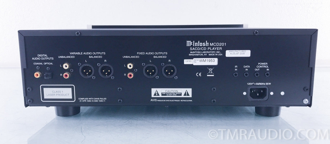 McIntosh MCD201 SACD / CD Player