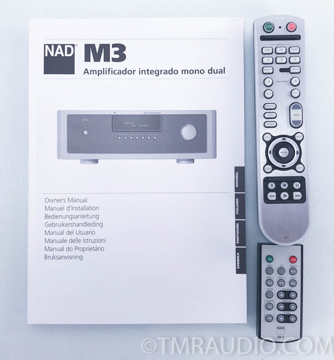 NAD M3 Dual Mono Integrated Amplifier