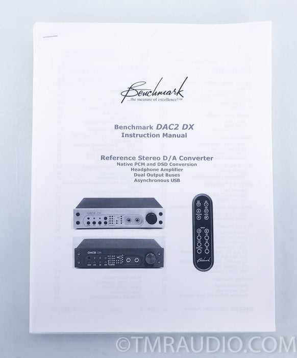 Benchmark DAC2 DX DAC
