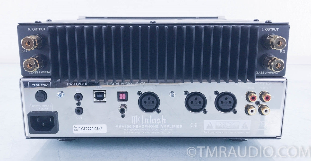McIntosh MHA100 Integrated Headphone Amplifier