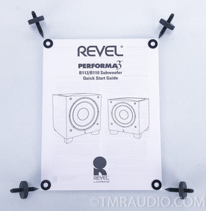 Revel Performa3 B110 1000W Subwoofer (Black)