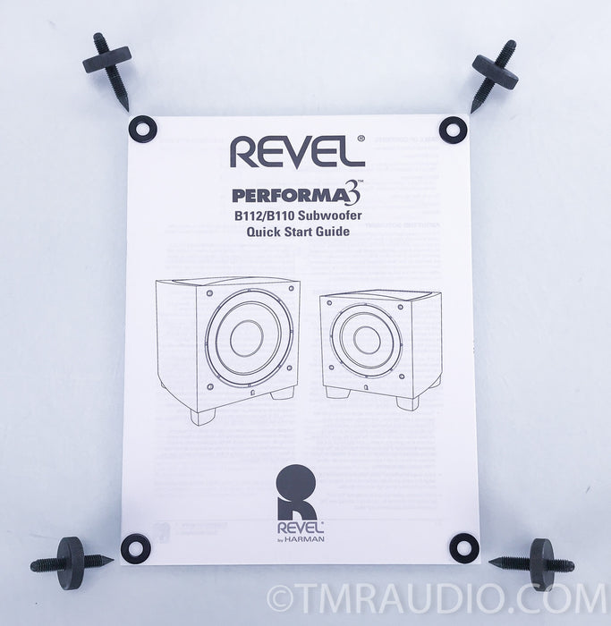 Revel Performa3 B110 1000W Subwoofer (Black)