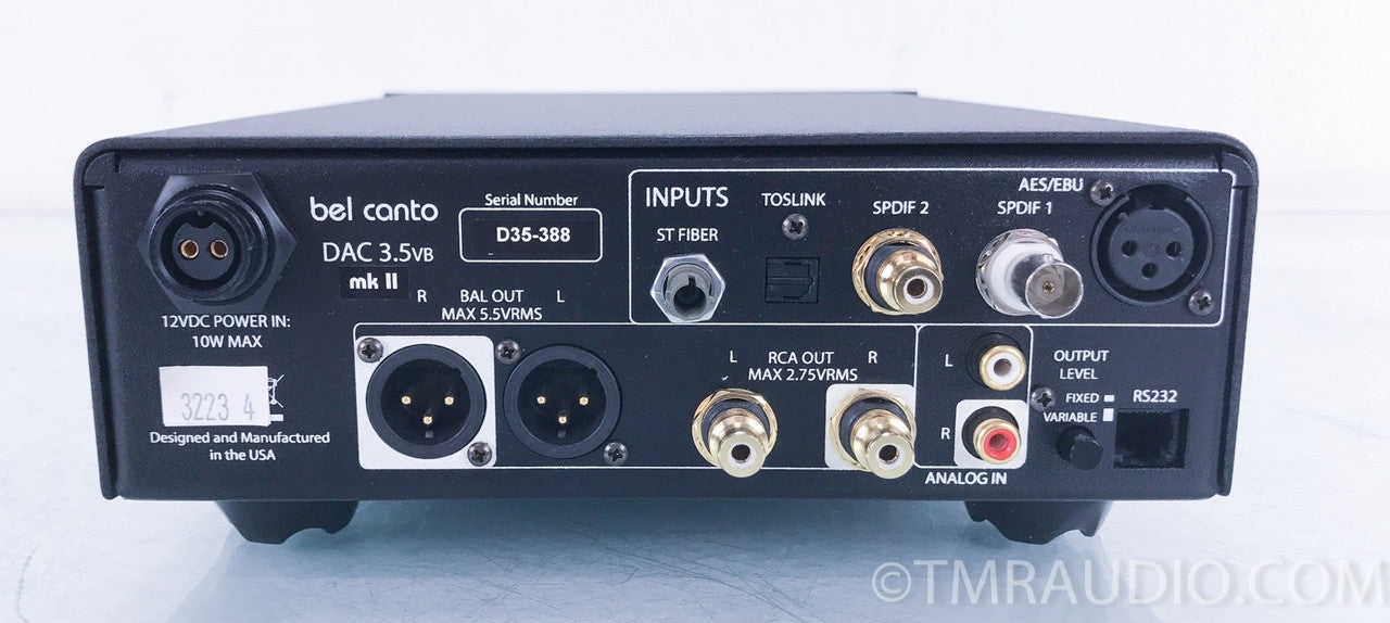 Bel Canto DAC 3.5VB mkII DAC