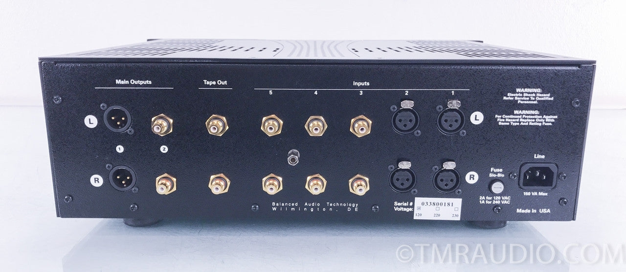 Balanced Audio Technology VK-33 Stereo Tube Preamplifier