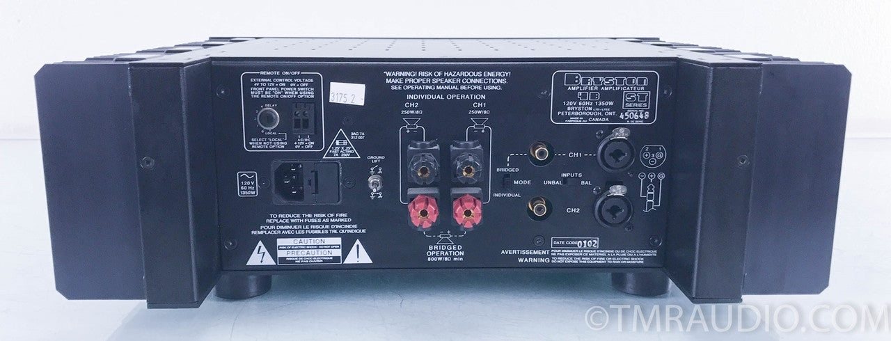 Bryston 4B-ST Stereo / Mono Power Amplifier