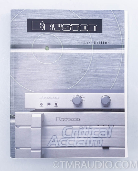 Bryston 4B-ST Stereo / Mono Power Amplifier