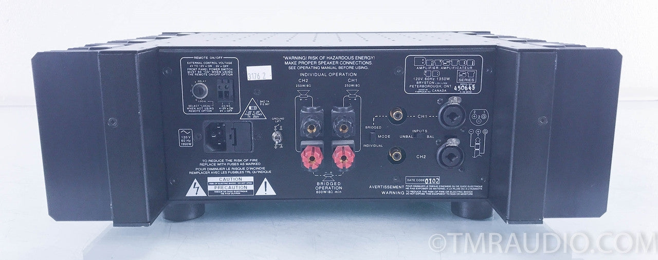 Bryston 4B-ST Stereo / Mono Power Amplifier