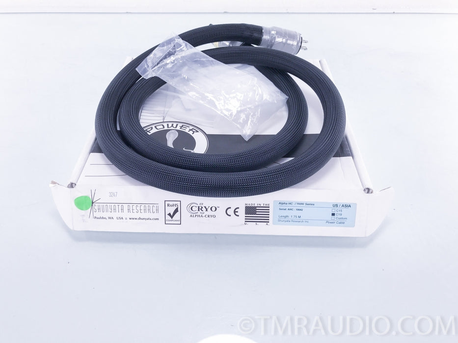 Shunyata Research Alpha HC ZiTron Power Cord