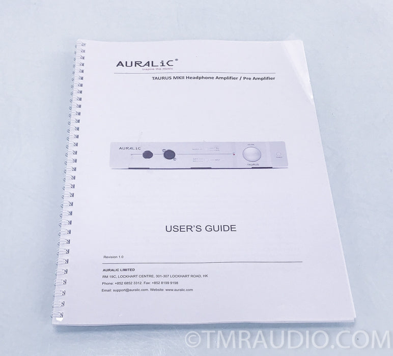 Auralic Taurus MKII Headphone Amplifier