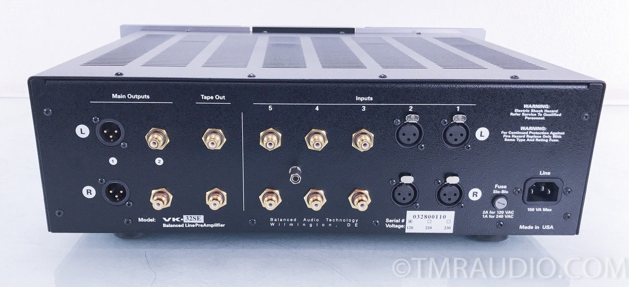 BAT VK-32SE Stereo Tube Preamplifier