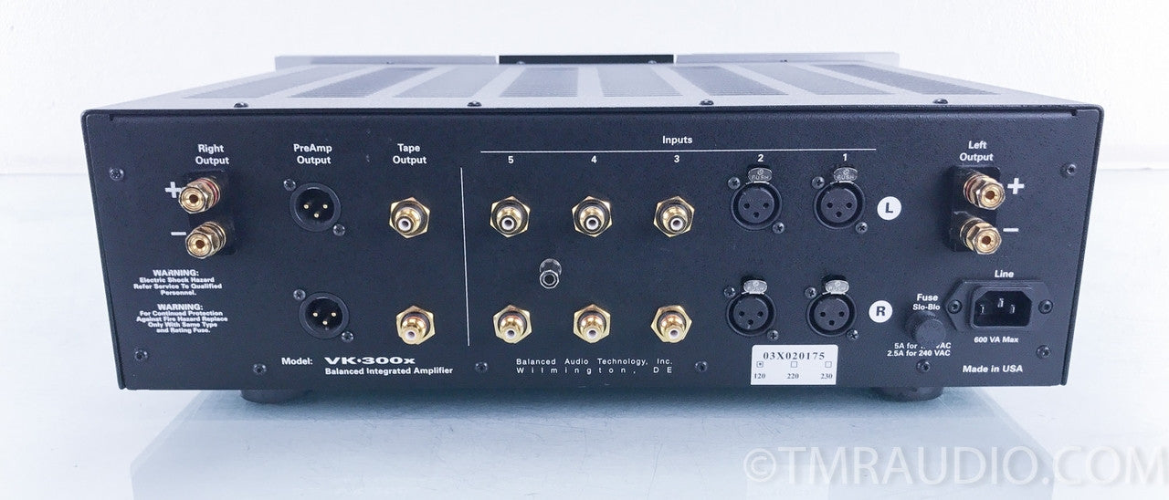 BAT VK-300x SE Stereo Integrated Tube Amplifier