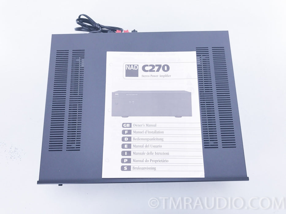 NAD C 270 Stereo Power Amplifier