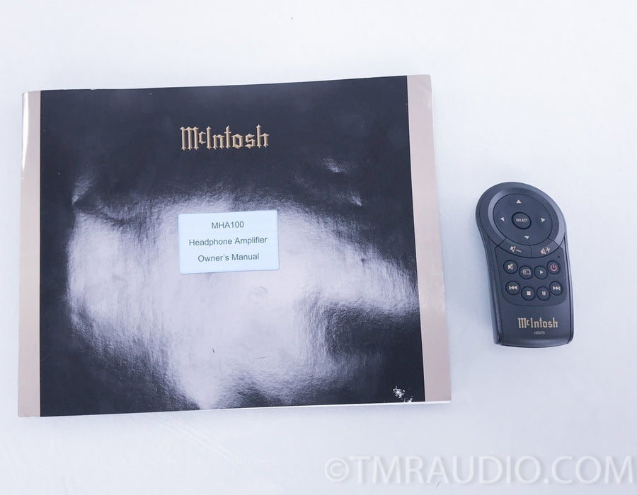 McIntosh MHA100 Integrated Headphone Amplifier w/ DAC