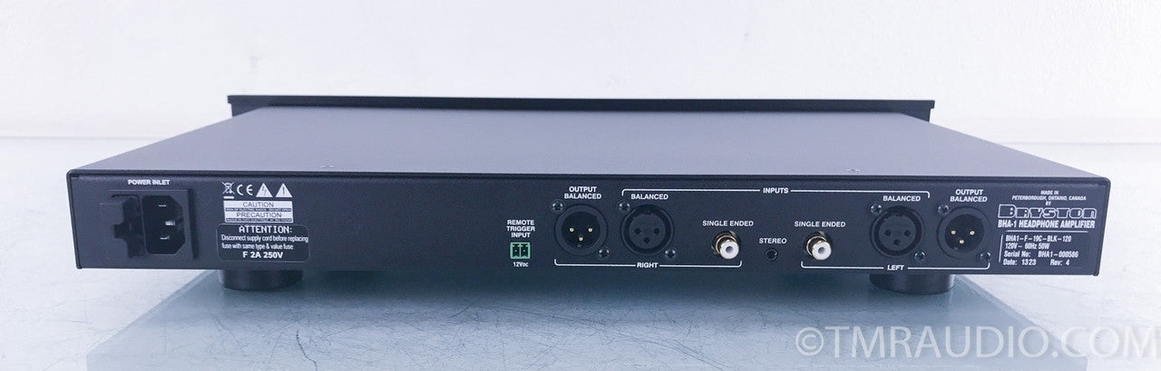 Bryston BHA-1 Headphone Amplifier, Black
