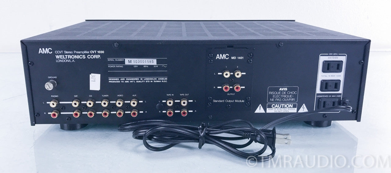 AMC CVT 1030 Stereo Tube Preamplifier