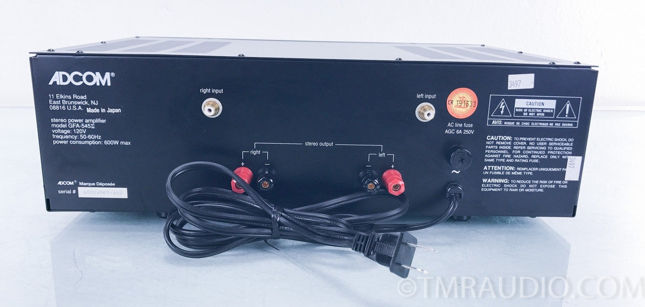 Adcom GFA-545 II Stereo Power Amplifier