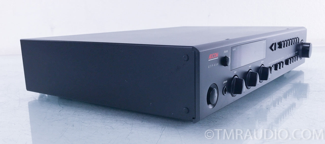 Adcom GTP-450 Stereo Preamplifier / Tuner (NO REMOTE)